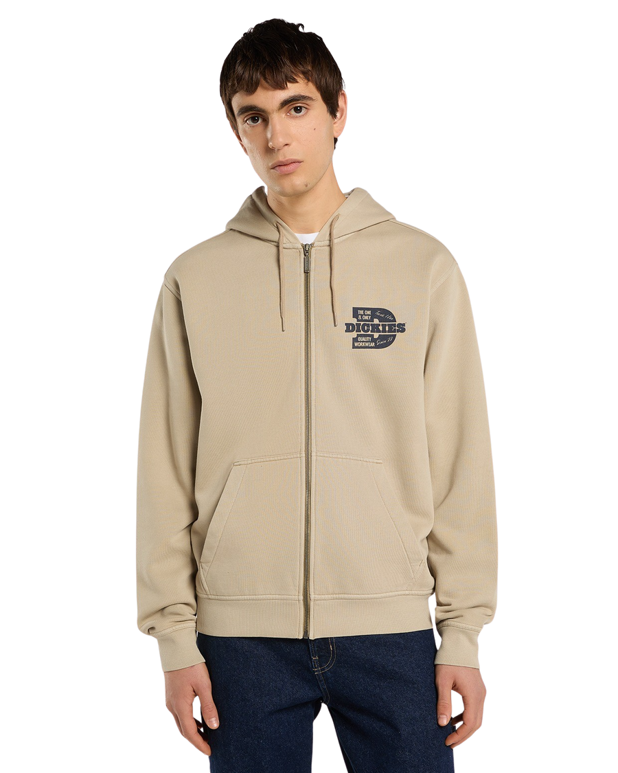 Dickies Minden Zipped Hoodie - Desert Sand - view 1