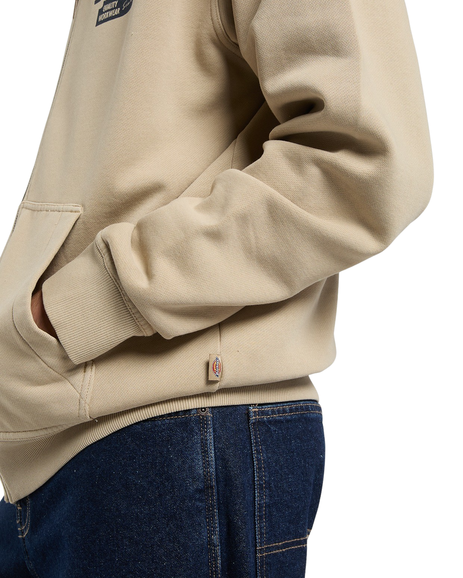 Dickies Minden Zipped Hoodie - Desert Sand - view 3