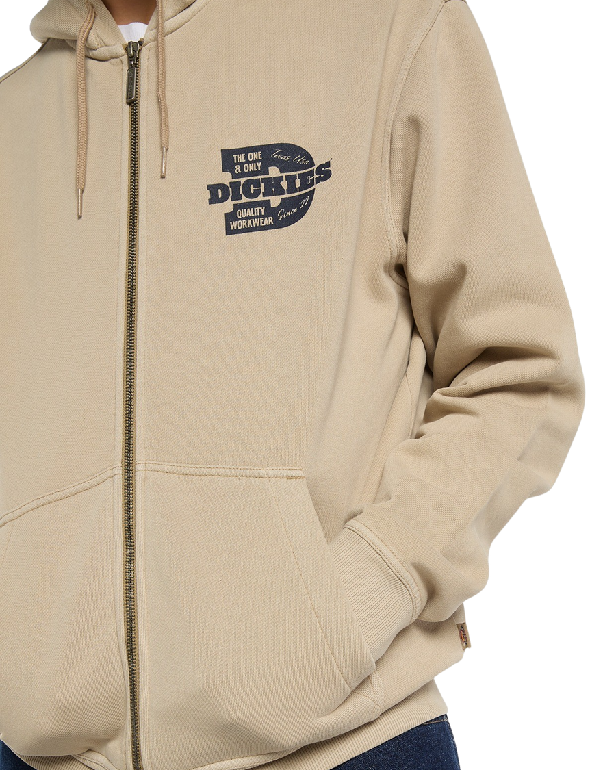 Dickies Minden Zipped Hoodie - Desert Sand - view 5