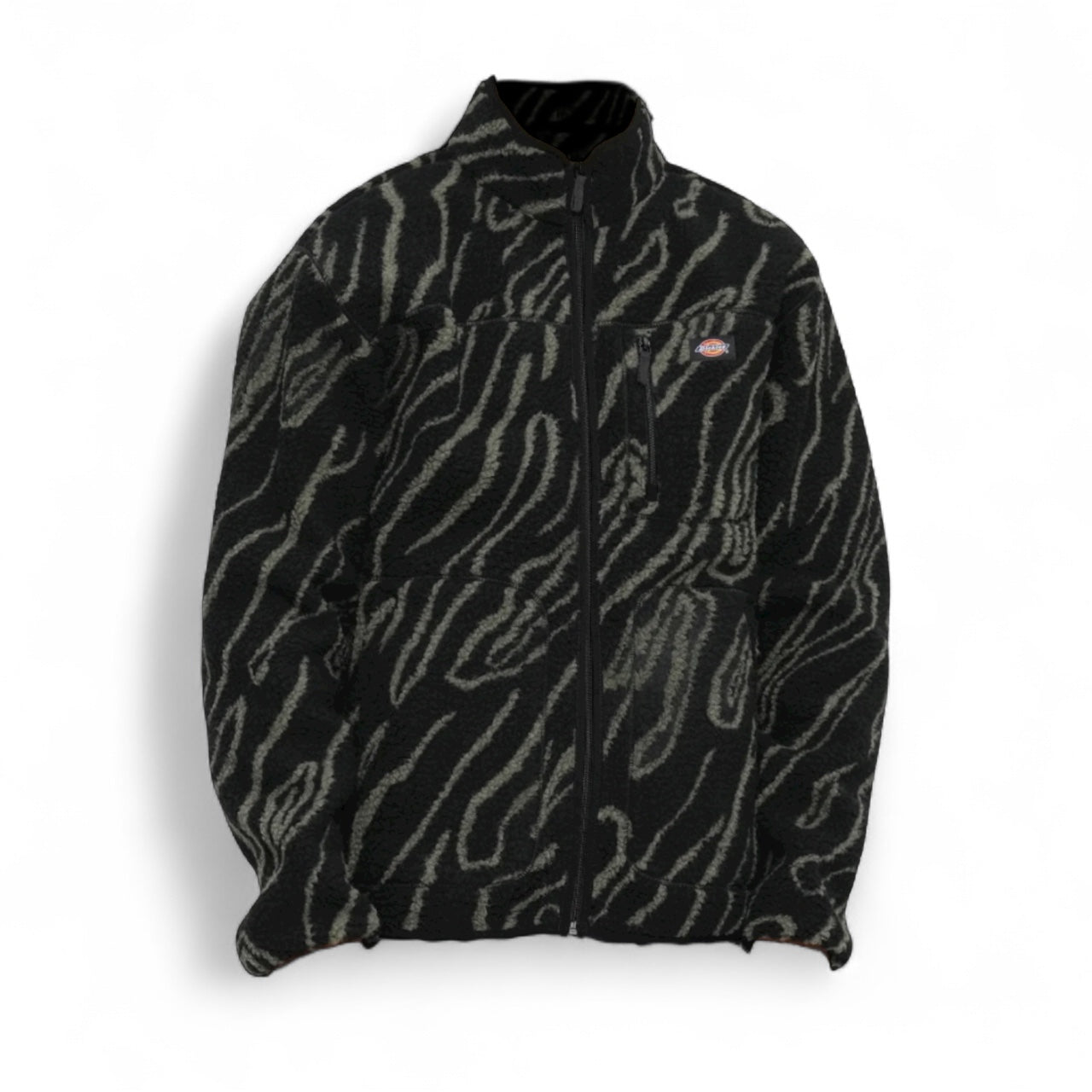 Dickies Mount Hope Fleece Jacket - Black Print