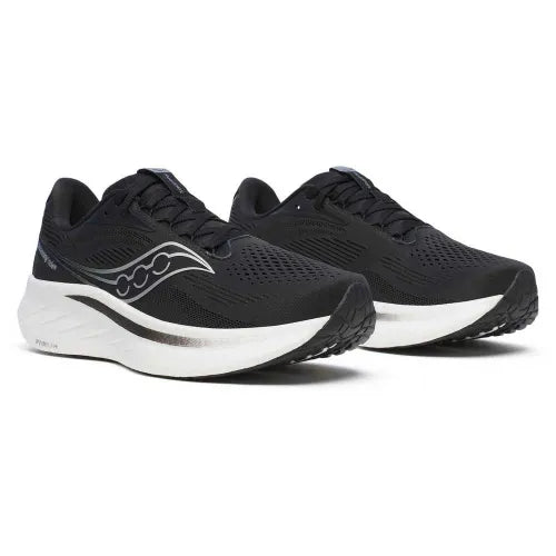 Saucony Ride 18 Black / White product image 3