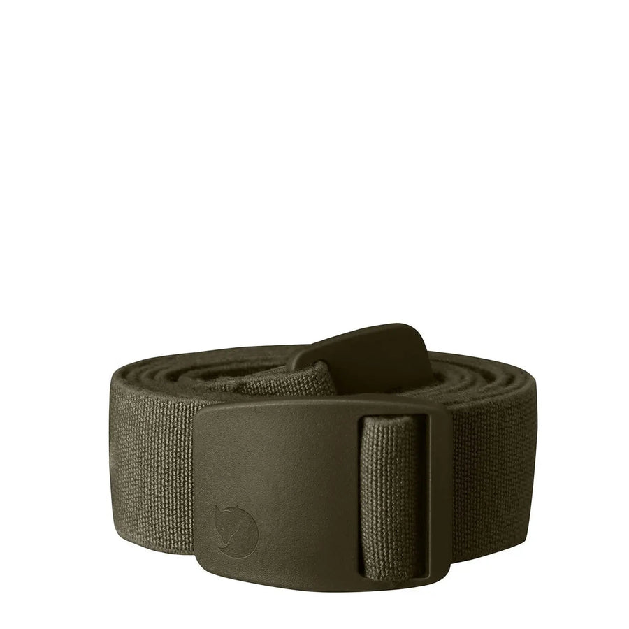 Fjallraven Keb Trekking Belt - Dark Olive front view
