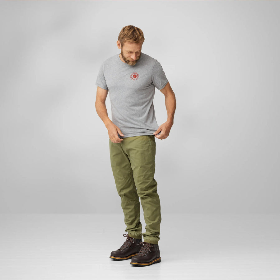 Fjallraven 1960 Logo T-Shirt Lavender Mist detail