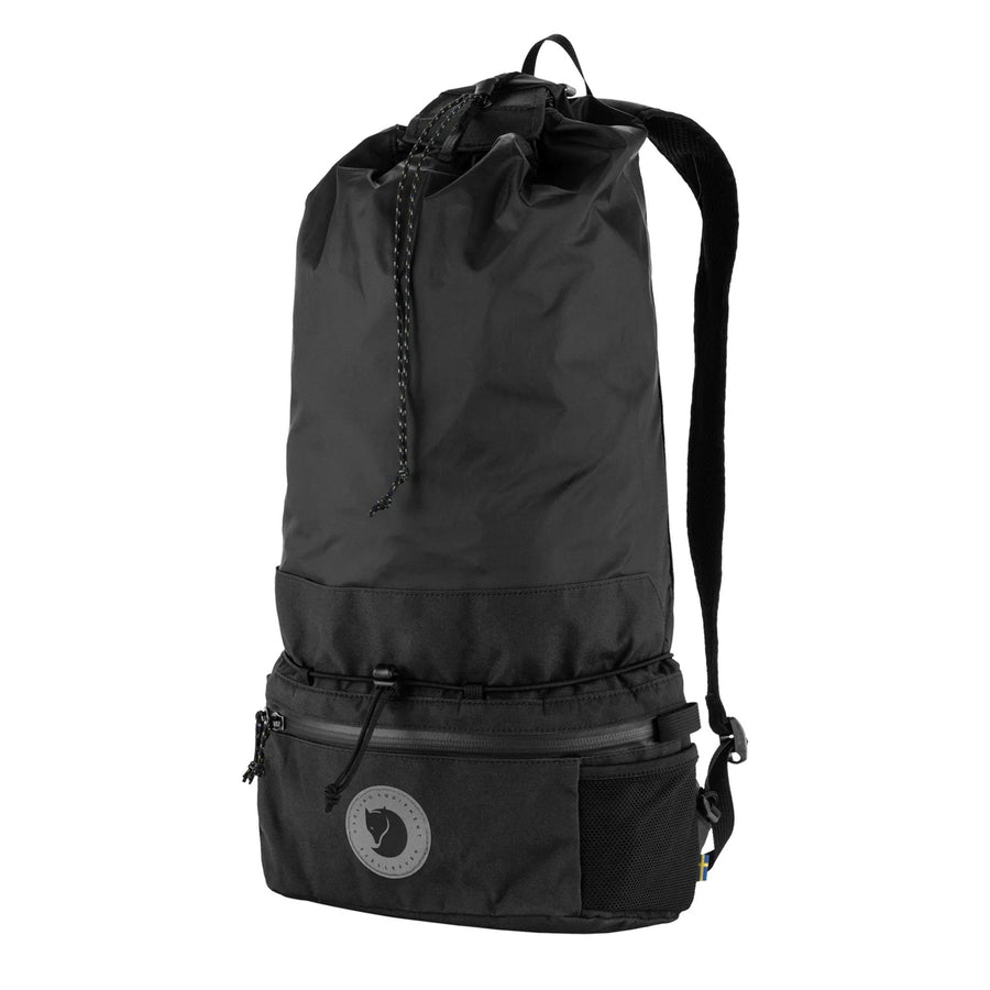 Fjallraven Hoja Expandable Hip Pack - Black back view