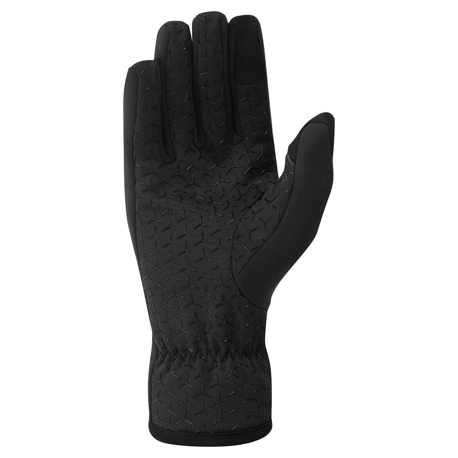 Montane Fury XT Gloves in Black palm view