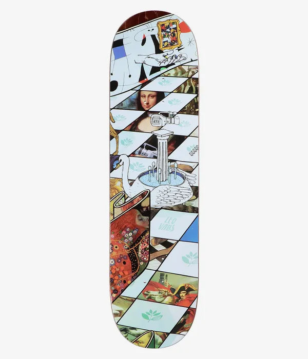 Magenta Leo Valls Museum Series 8.25" Skate Deck