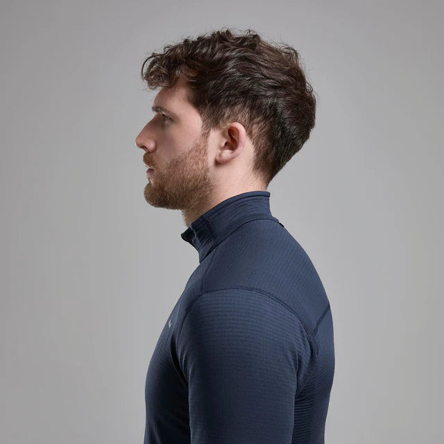 Montane Protium Lite Pull On Fleece - Eclipse Blue