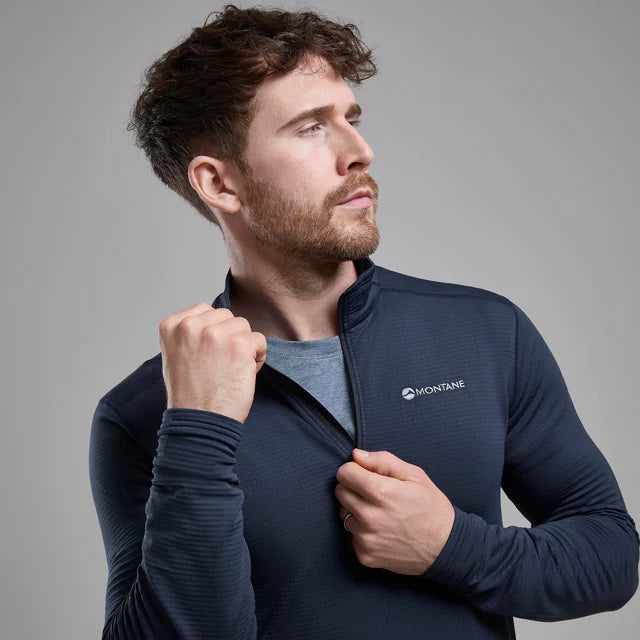 Montane Protium Lite Pull On Fleece - Eclipse Blue