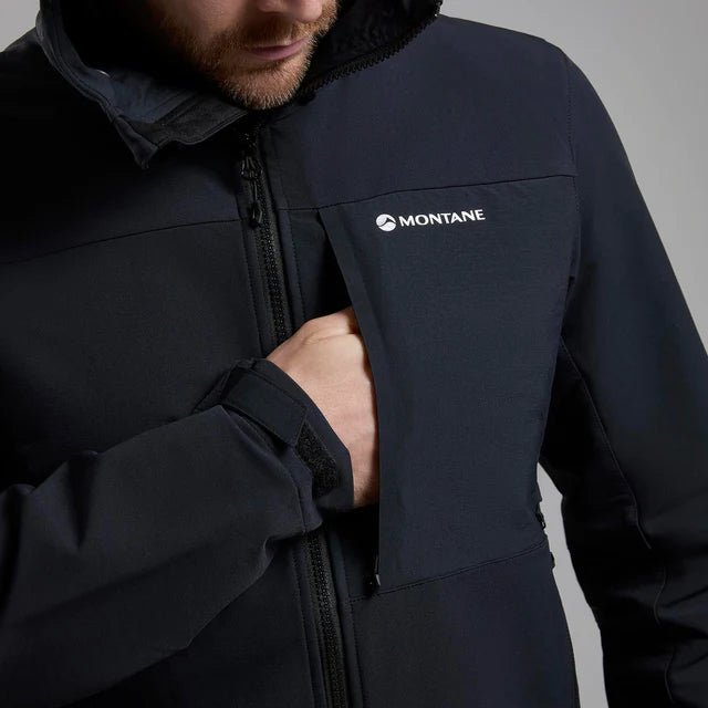 Montane Tenacity XT Hooded Softshell Jacket - Black