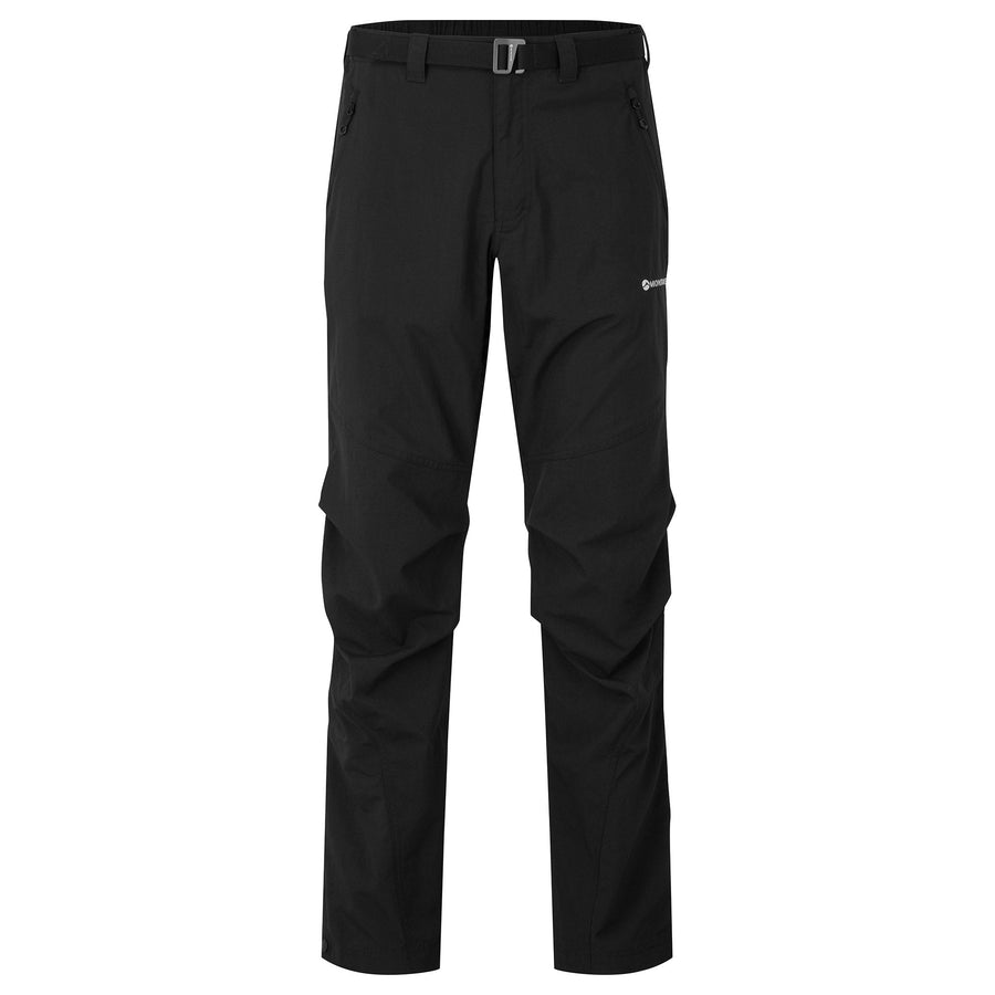 Montane Men's Terra Pants in Black front view