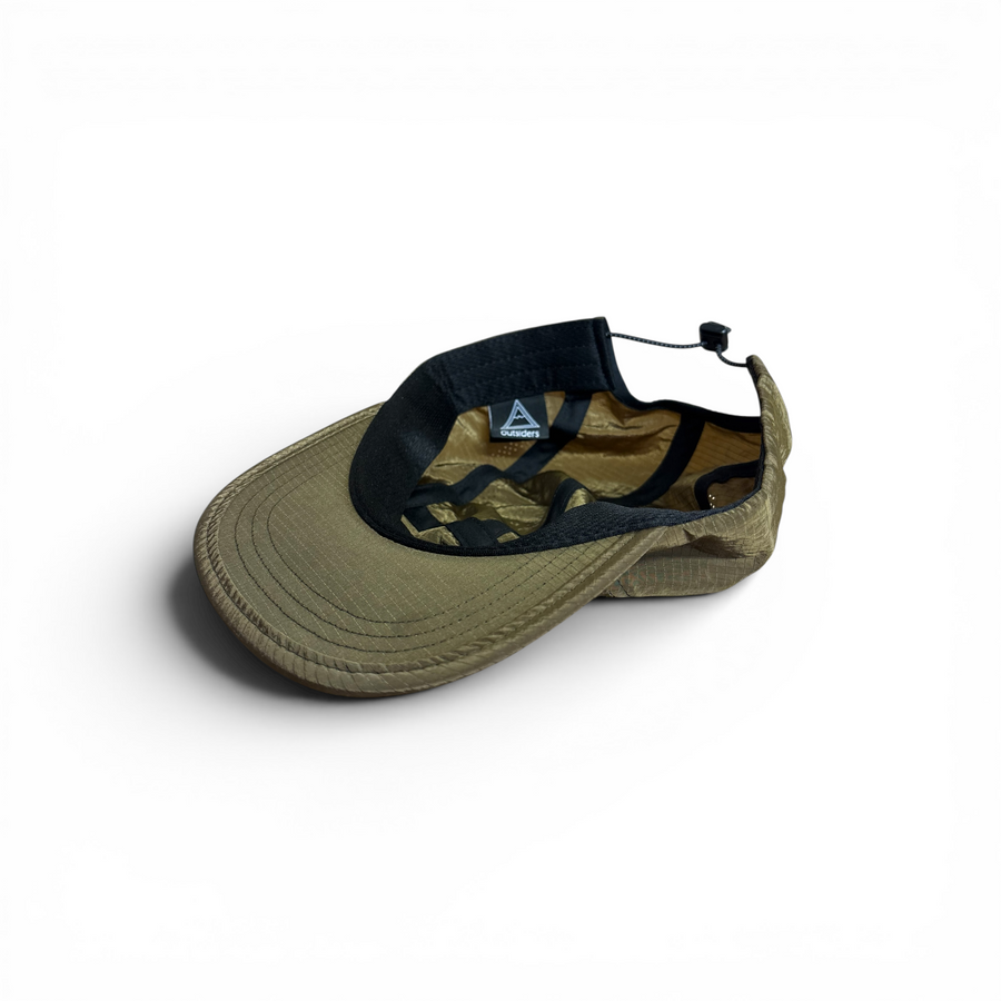 Outsiders Fly-Lite 5 Panel Running Cap - Olive product image
