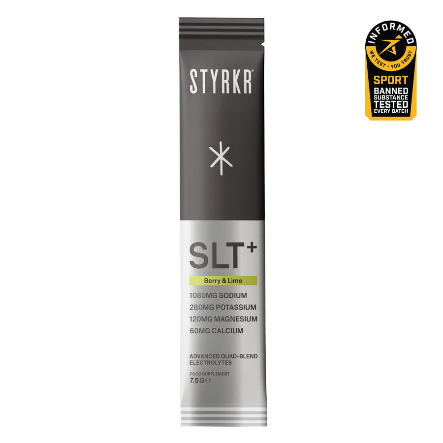 Styrkr SLT+ Advanced Quad Blend Electrolytes - Berry & Lime Single Sachet