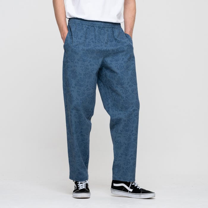 Santa Cruz Tab Pant - Botanical blue