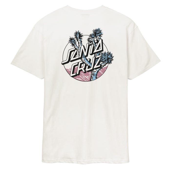 Santa Cruz Joshua Tree Dots T-Shirt - Optic White