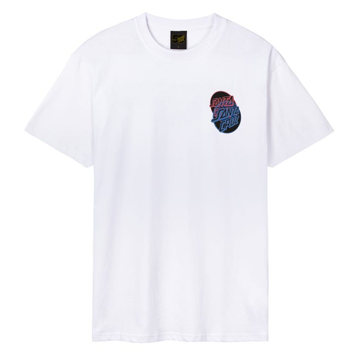 Santa Cruz Dissect Hand T-shirt - White