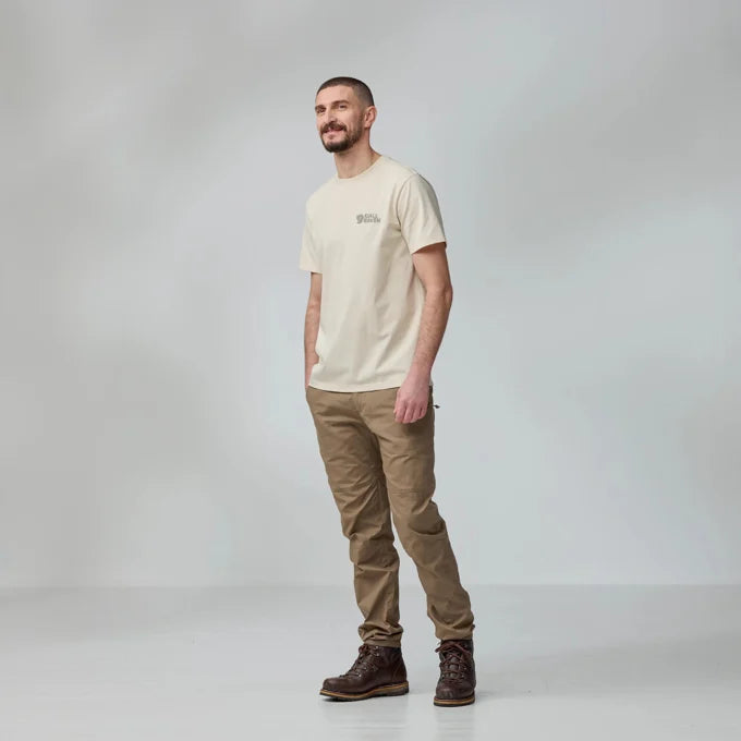 Fjallraven Men's Heavy Classic T-Shirt - Chalk White product image 2