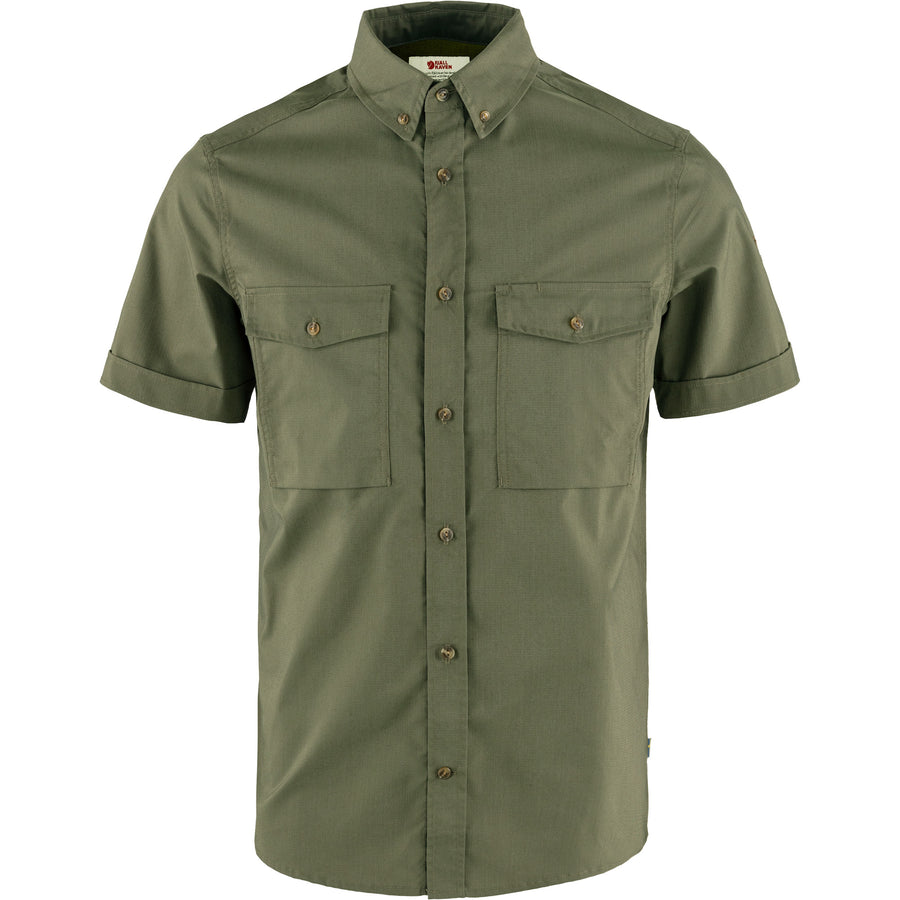 Fjallraven Ovik Air S/S Shirt - Laurel Green