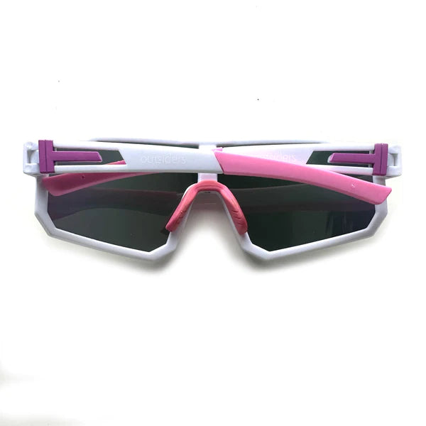 Outsiders Spaced Sunglasses - White/Pink