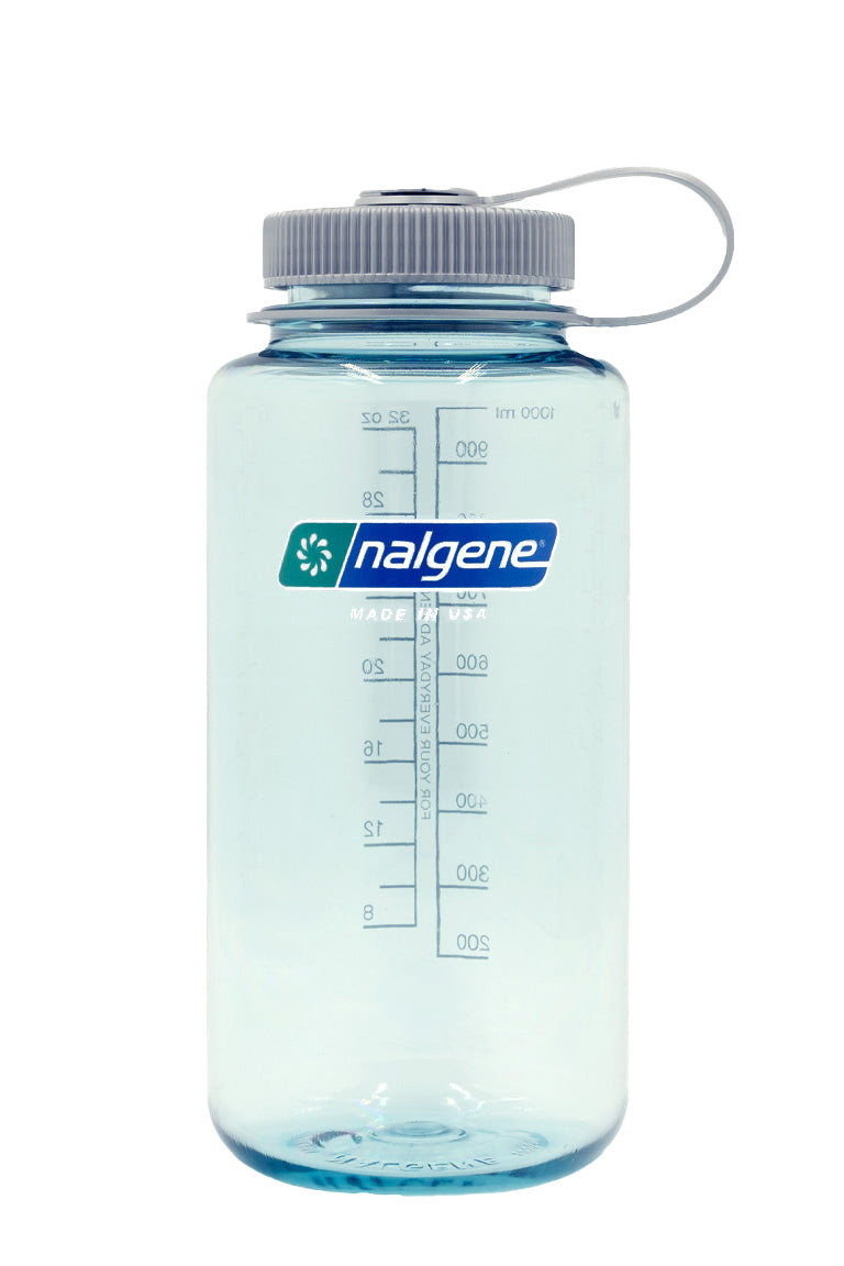 Nalgene 1L Tritan Renew Wide Mouth Bottle - Seafoam
