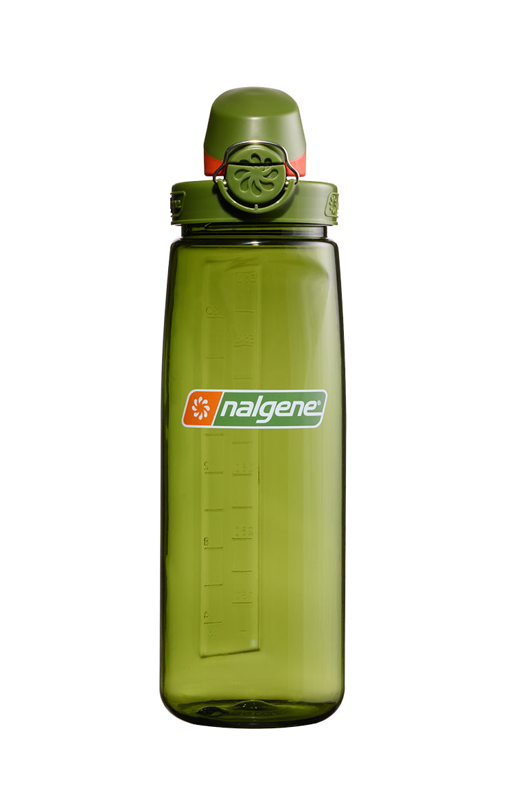 Nalgene 700ml Tritan Renew OTF Lock Top Bottle - Juniper / Juniper Cap