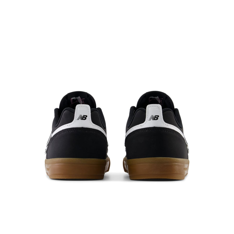 New Balance Numeric 306 - Black / White heel view