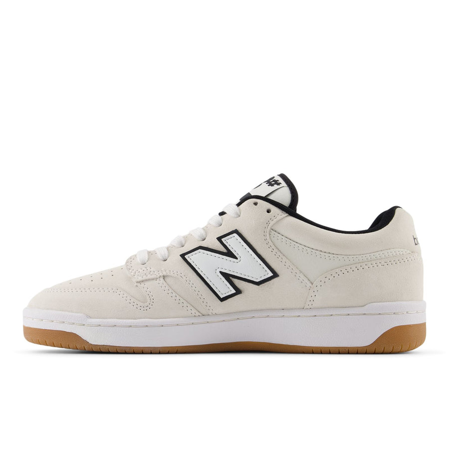 New Balance Numeric 480 - White / Black alternate side view