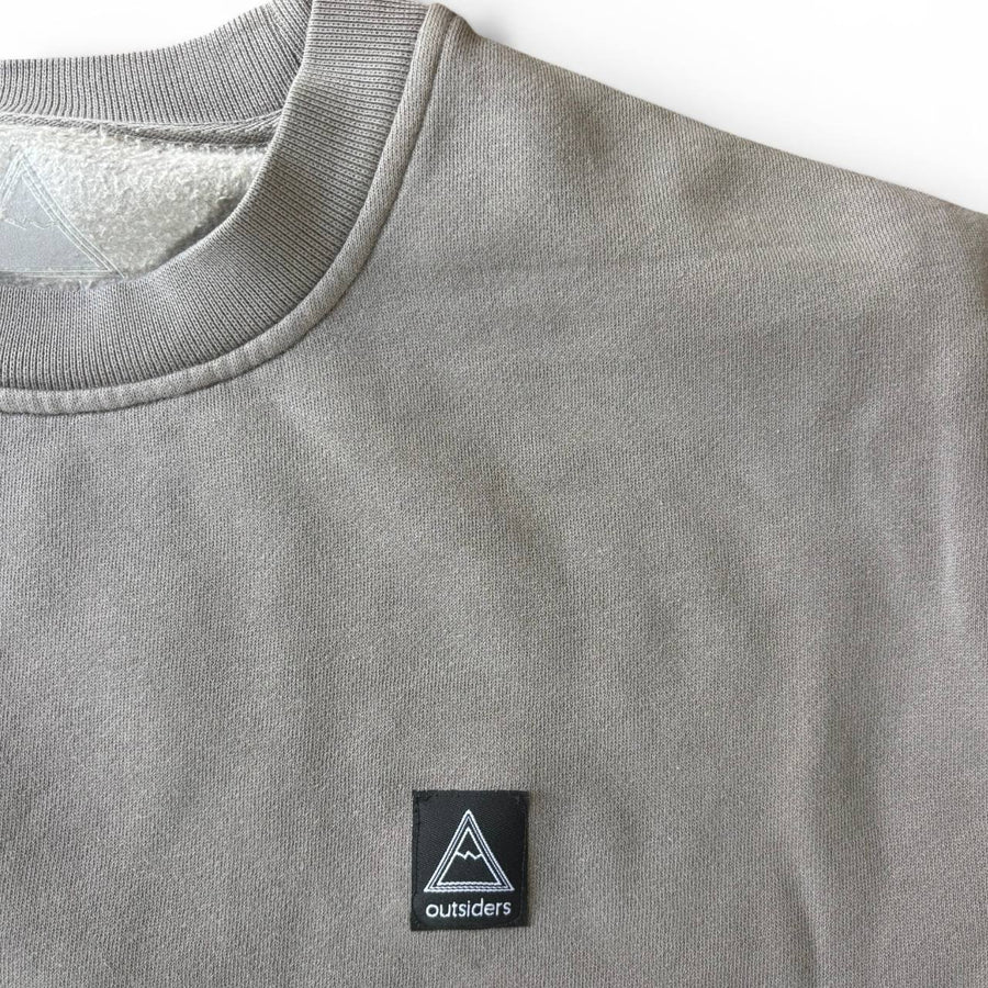 Outsiders Logo Crewneck - Vintage Grey