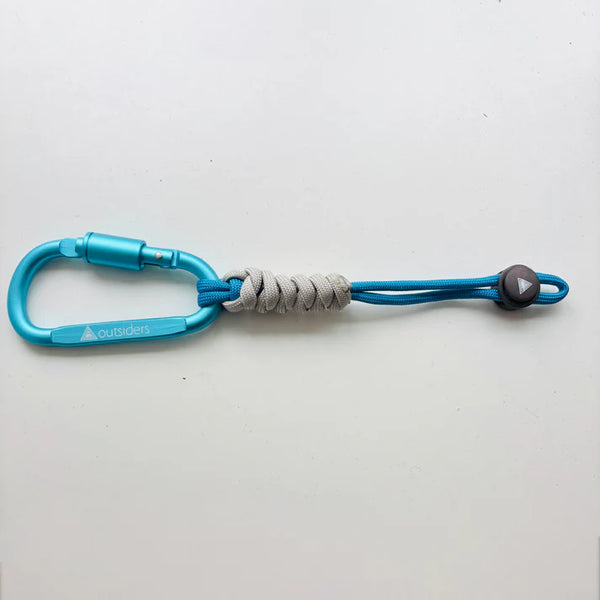 Outsiders Paracord EDC Carabiner - Blue