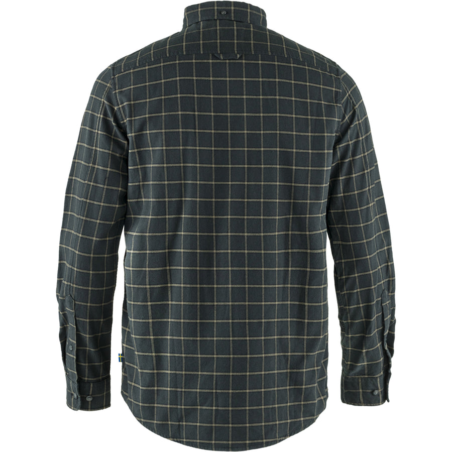 Fjallraven Ovik Flannel Shirt M - Dark Grey