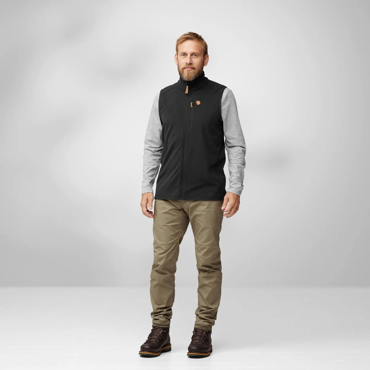 Fjallraven Ovik Lite Fleece Vest M - Dark Navy
