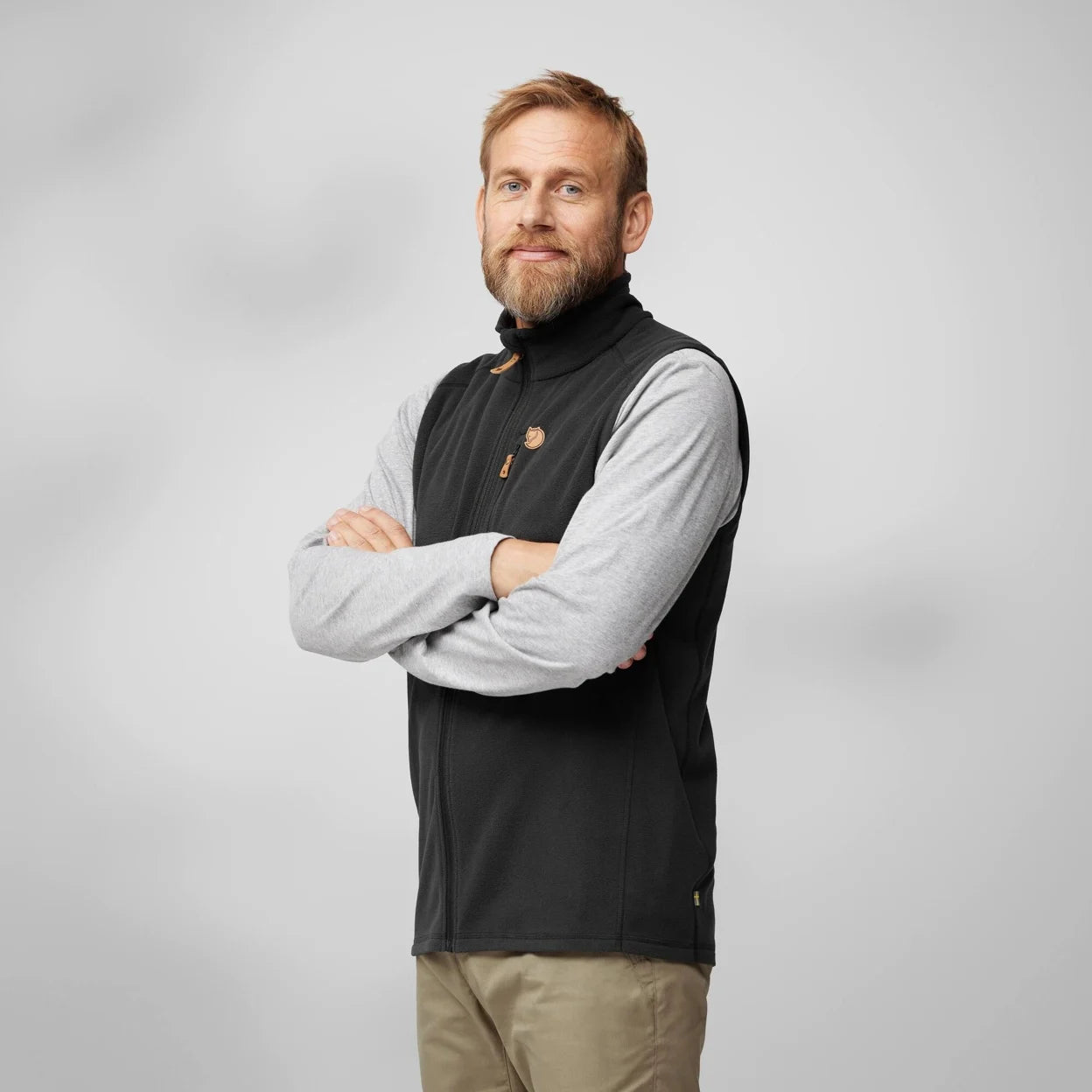 Fjallraven Ovik Lite Fleece Vest M - Dark Navy