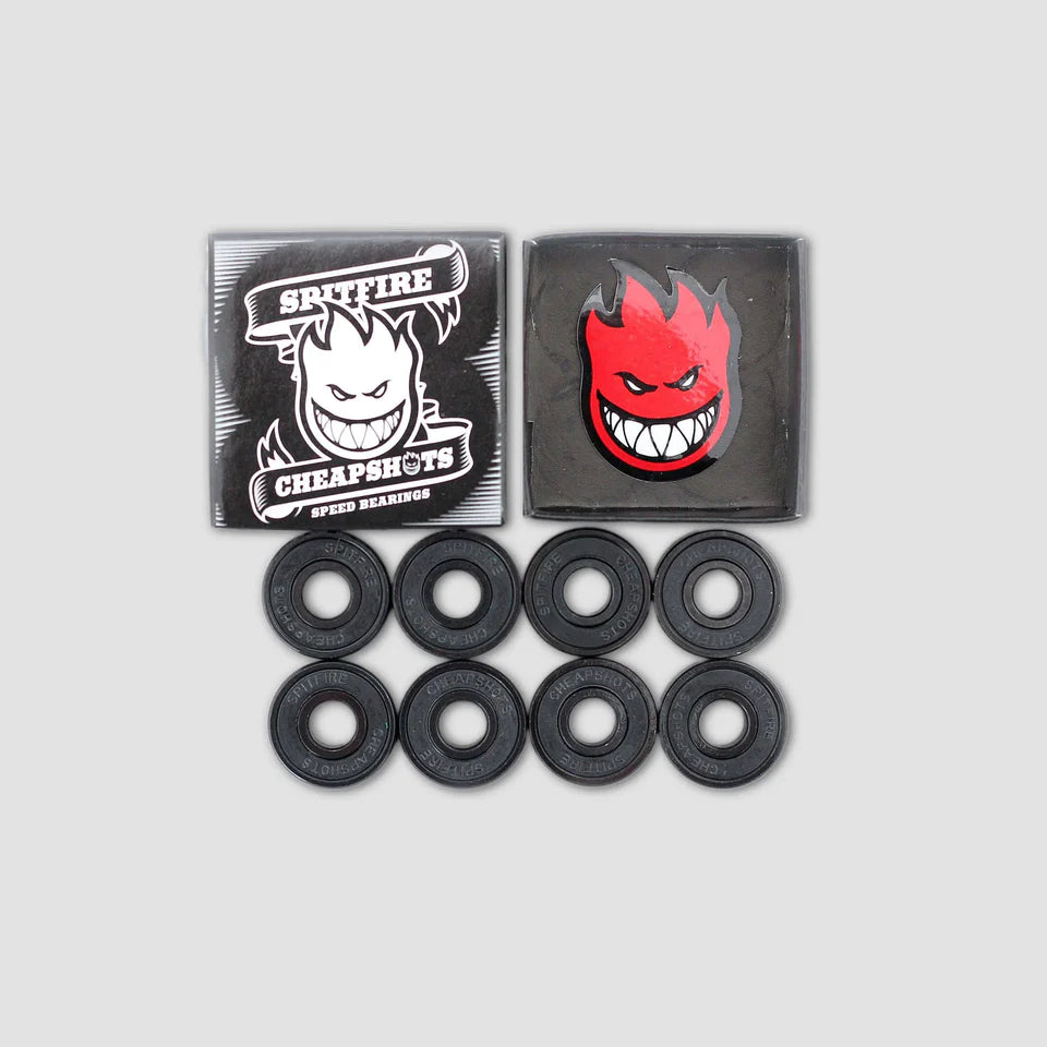 Spitfire - Cheapshots Bearings - Black