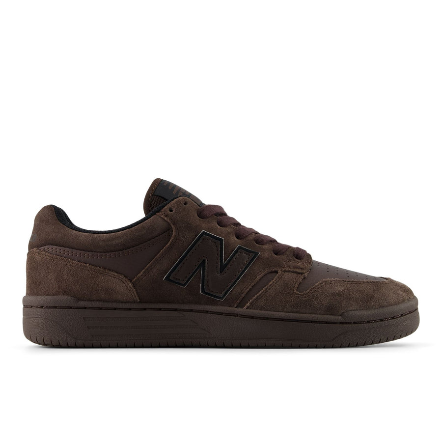 New Balance Numeric 480 - Chocolate Brown side view
