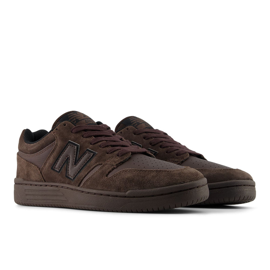 New Balance Numeric 480 - Chocolate Brown top view