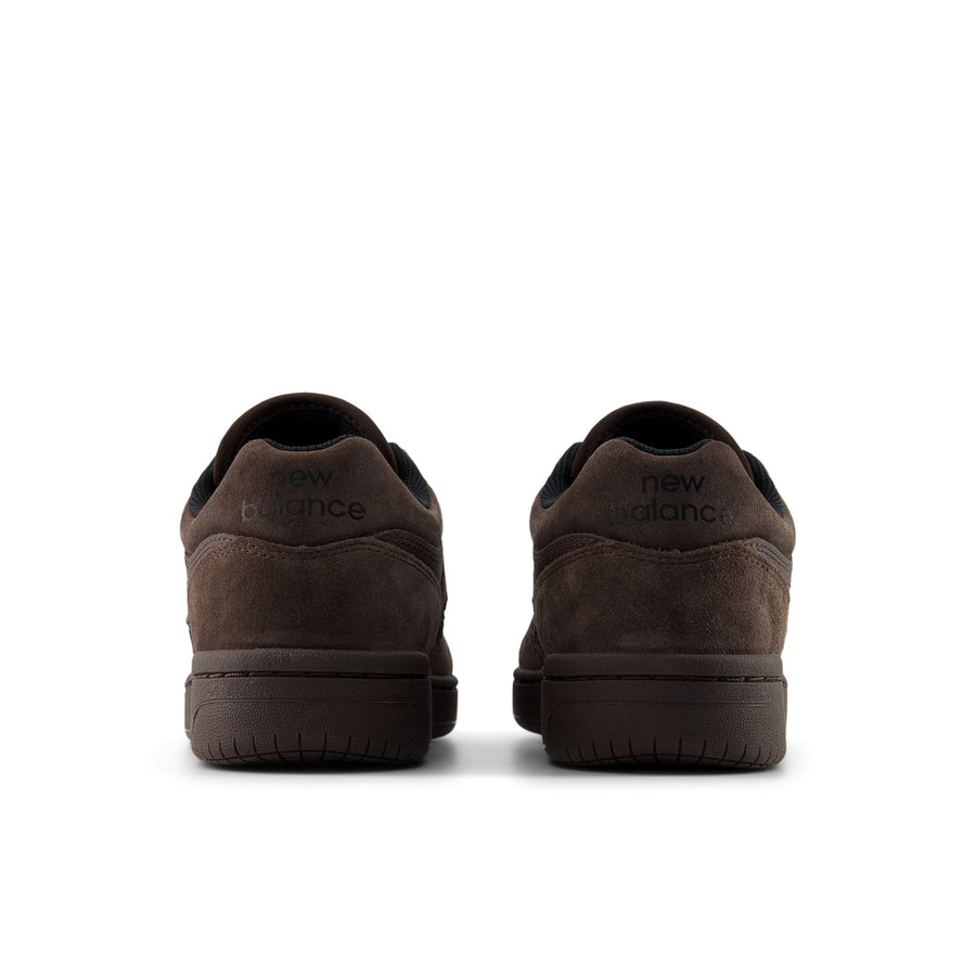 New Balance Numeric 480 - Chocolate Brown heel view