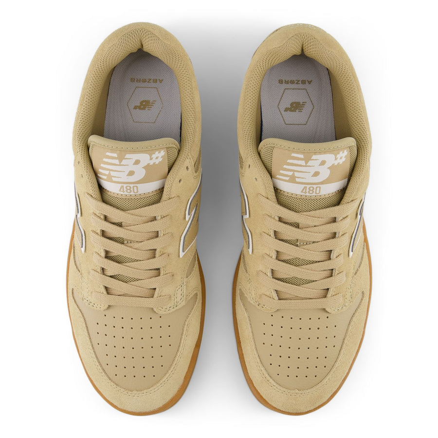 New Balance Numeric 480 - Incense / NB 103 White sole view