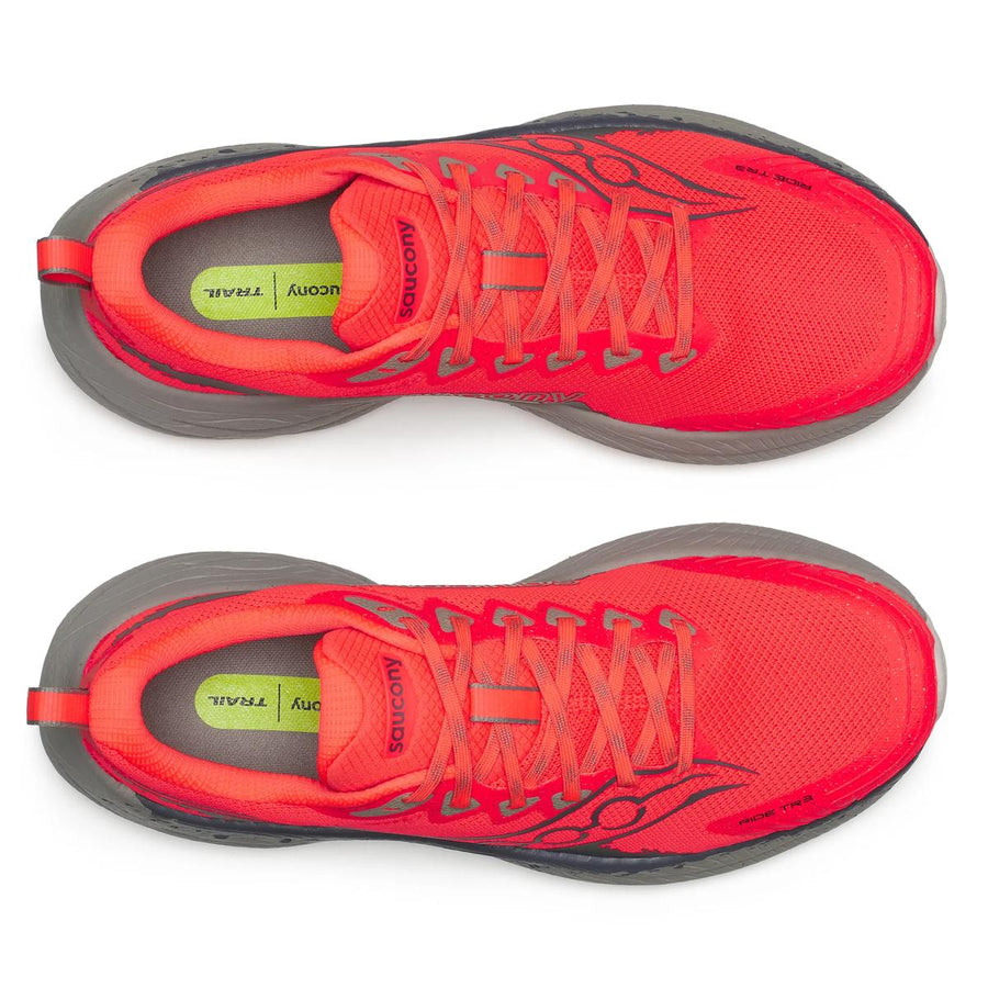 Saucony Men's Ride TR3 - ViZiRed/Gadget image 5