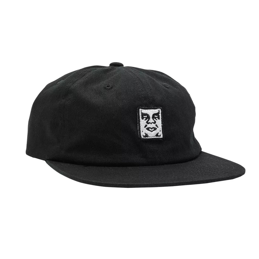 OBEY Icon Patch Panel Strapback - Black