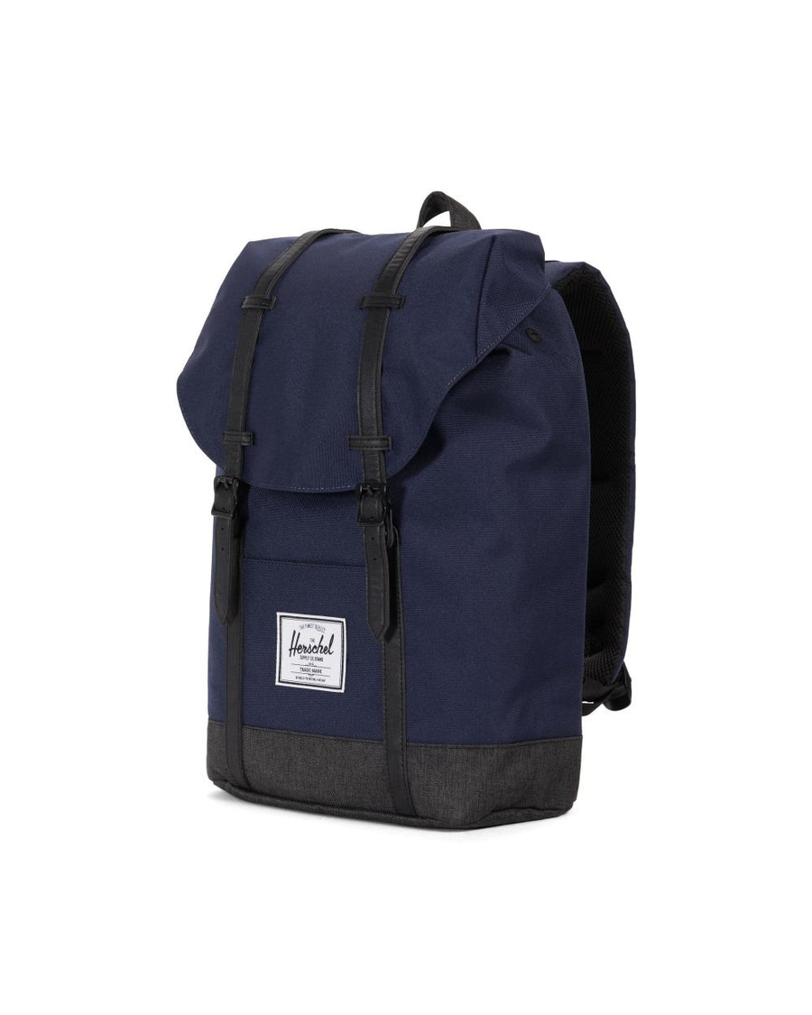 Herschel Retreat Backpack - Peacoat/Black Crosshatch product image 3
