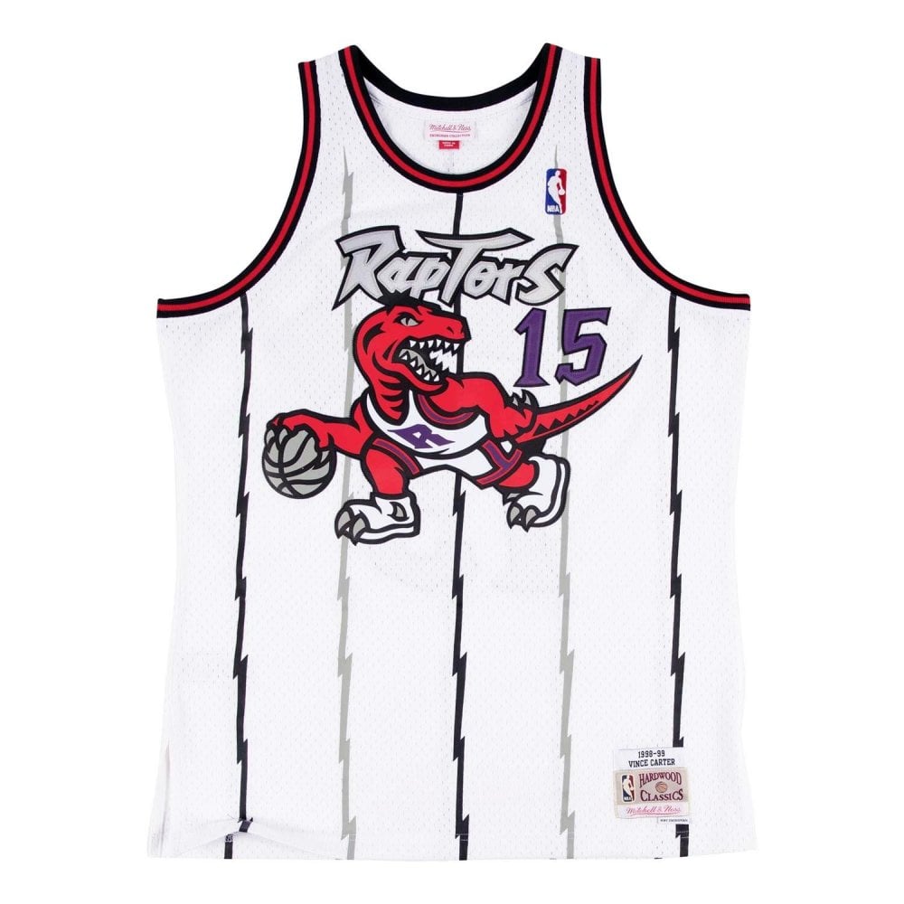 Mitchell and Ness Carter Raptors NBA Basketball Jersey - White