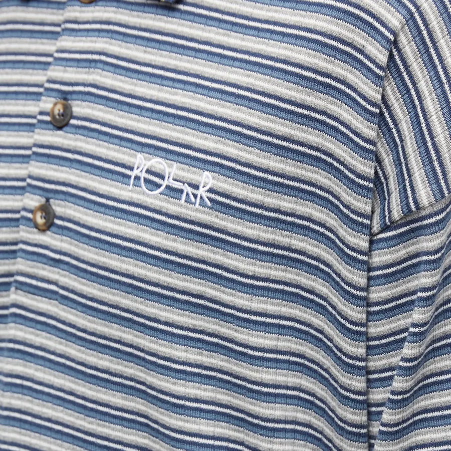 Polar - Stripe Polo L/s - Navy product image 2