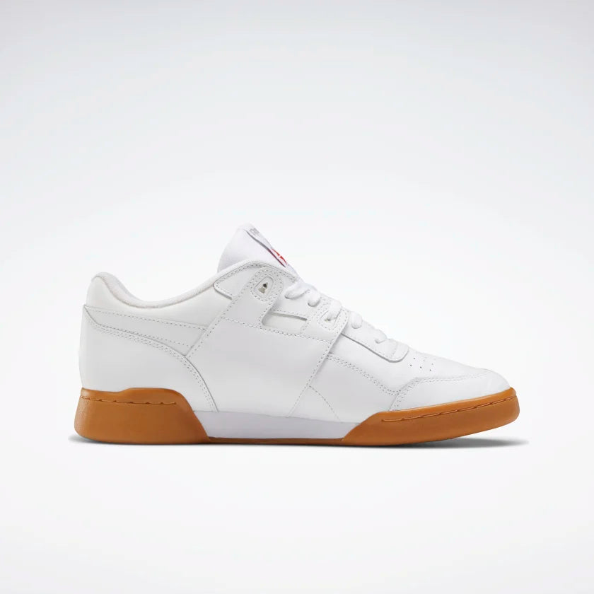 Reebok Workout Plus - White / Carbon / Classic Red / Royal-Gum