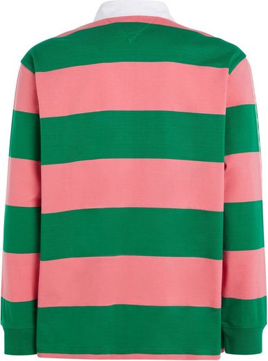 Tommy Jeans - Relaxed Authentic Rugby Shirt - Botanical Pink