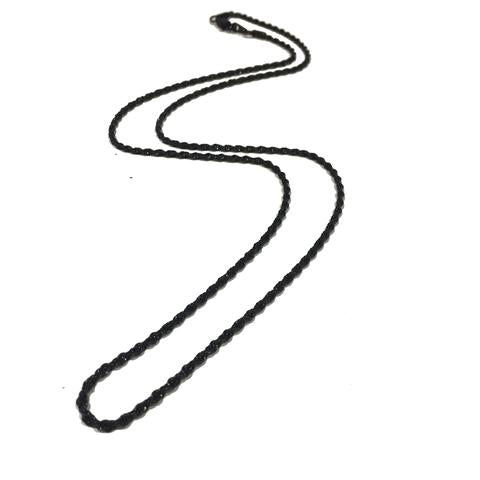 Midvs co 28" Rope Chain - Rhodium