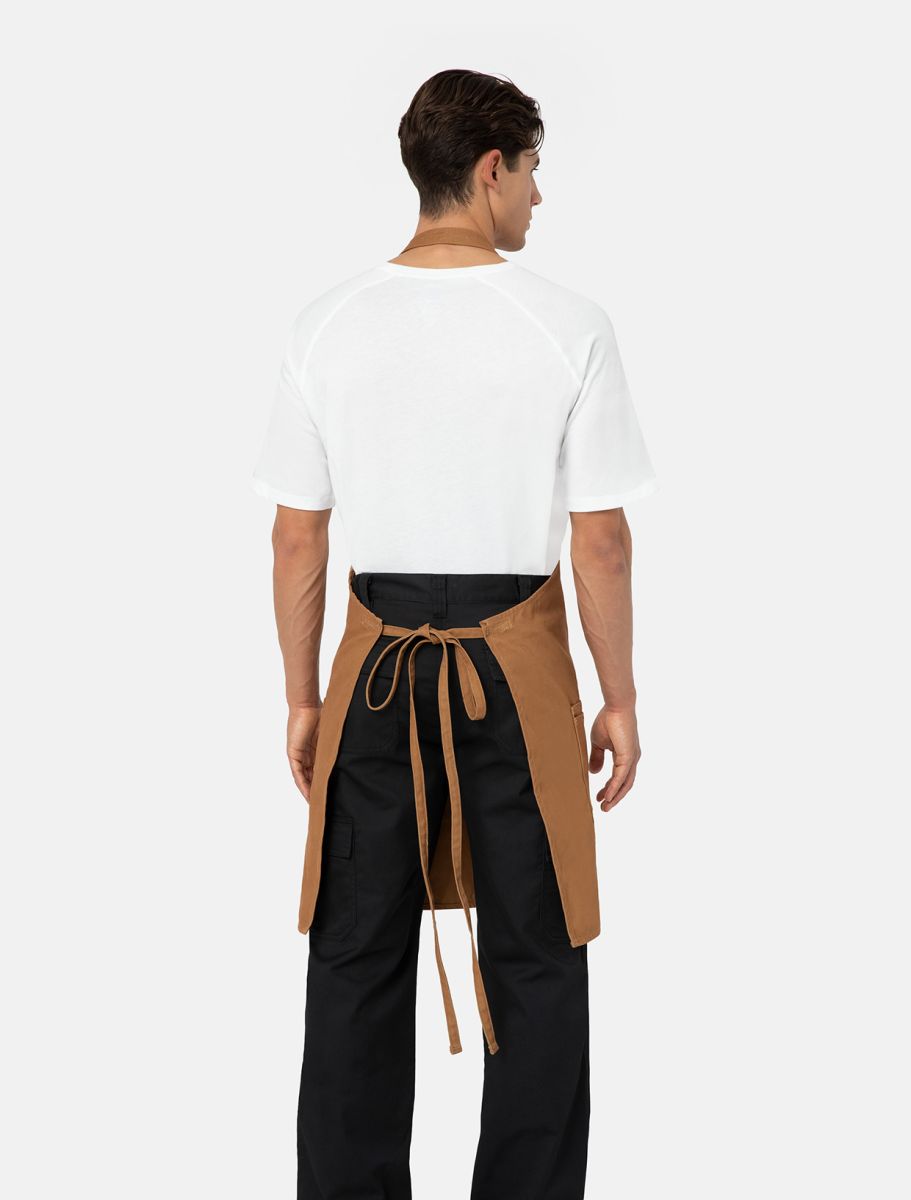 Dickies Bib Apron - Brown Duck