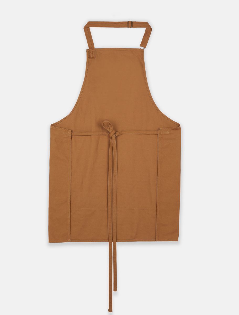 Dickies Bib Apron - Brown Duck