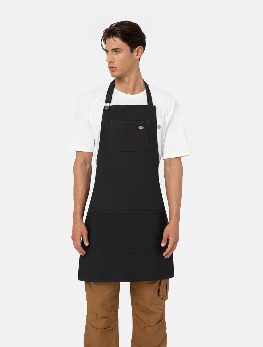 Dickies Bib Apron - Black