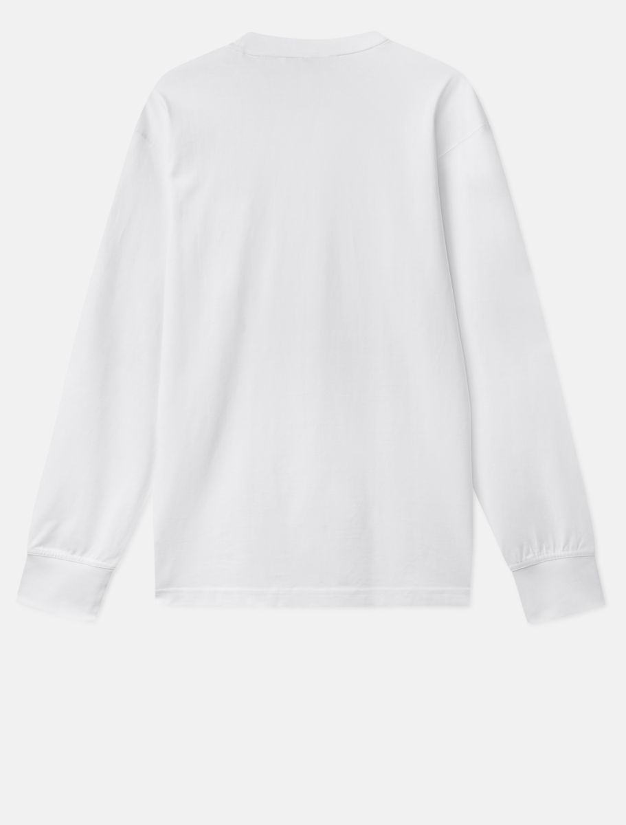 Dickies Mount Vista Long Sleeve T-Shirt - White