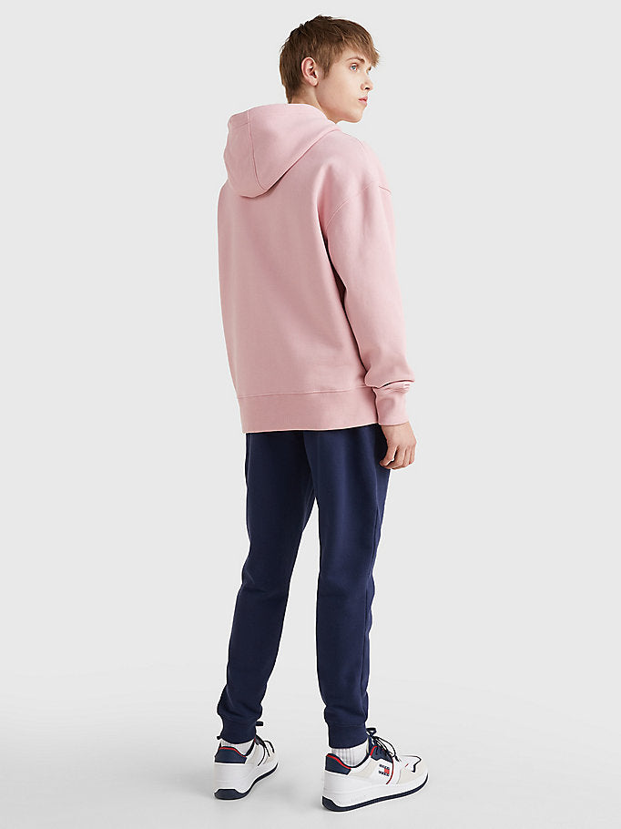 Tommy Jeans - Signature Hoodie - Broadway Pink