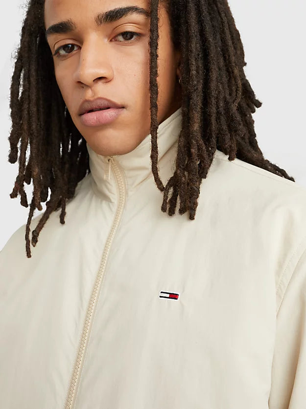 Tommy Jeans - Essential Flag Patch Jacket - Classic Beige